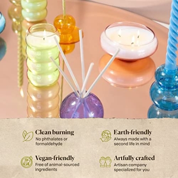 Paddywax Artisan Hand-Poured Bamboo Scented Candle