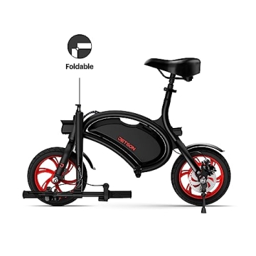 Jetson Bolt Electric Bike with Foot Pegs and Easy Folding
