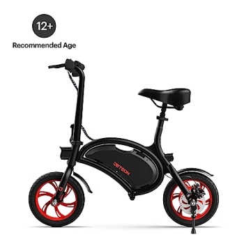 Jetson Bolt Electric Bike with Foot Pegs and Easy Folding
