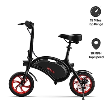 Jetson Bolt Electric Bike with Foot Pegs and Easy Folding