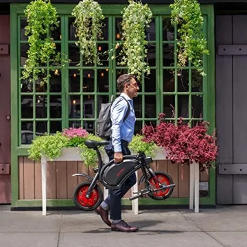 Jetson Bolt Electric Bike with Foot Pegs and Easy Folding