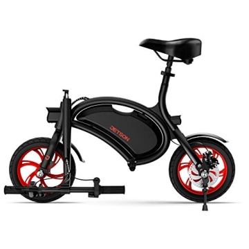 Jetson Bolt Electric Bike with Foot Pegs and Easy Folding