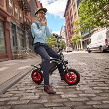 Jetson Bolt Electric Bike with Foot Pegs and Easy Folding
