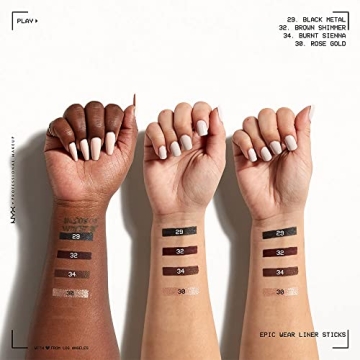 NYX Epic Wear Liner Stick - Long-Lasting Eyeliner in Brown Shimmer