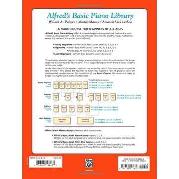 Alfred's Basic Piano Library Lesson Book, Bk 1A: Book & CD (Alfred's Basic Piano Library, Bk 1A)