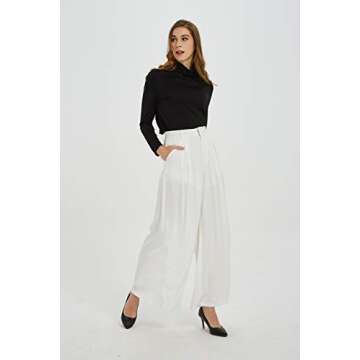 Tronjori Women High Waist Palazzo Pants for Every Occasion