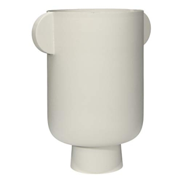 Bloomingville Stylish Matte Beige Indoor Plant Pot