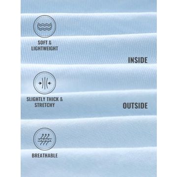 CRZ YOGA Men's Crewneck Sweatshirt French Terry Style