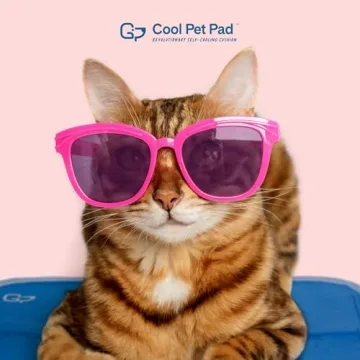 Cool Pet Mat for Dogs Over 80 Pounds - Self-Cooling Gel