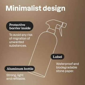 ATTITUDE All Purpose Cleaner, EWG Verified Multi-Surface Products, Vegan, Naturally Derived Multipurpose Cleaning Spray, Lavender and Rosemary, 16 Fl Oz