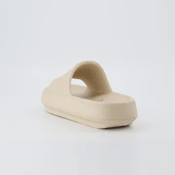 CUSHIONAIRE Feather Slides – Stylish Comfort and Support