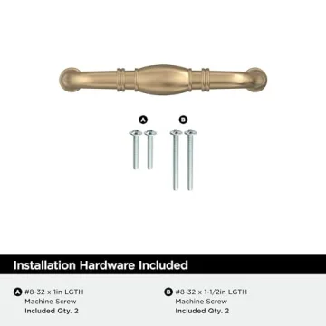 Shop Amerock Champagne Bronze Cabinet Pull for Elegant Touch