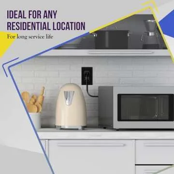 Commercial Grade ENERLITES Tamper-Resistant Outlet - 15A
