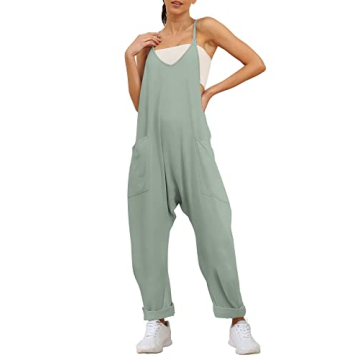 AUTOMET Jumpsuits for Women Casual Summer Outfits Rompers Comfy Y2k Loose Baggy Trendy Overalls Jump...