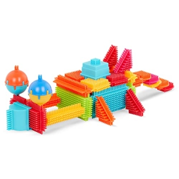 Battat Bristle Blocks Building Toys for Kids 80 pcs