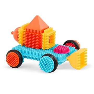 Battat Bristle Blocks Building Toys for Kids 80 pcs