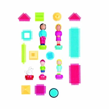 Battat Bristle Blocks Building Toys for Kids 80 pcs