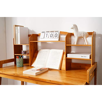 UNICOO Adjustable Bamboo Kids Desk and Chair Set