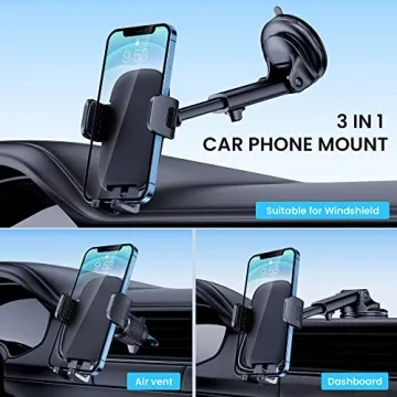 Qifutan Universal Car Phone Holder Mount