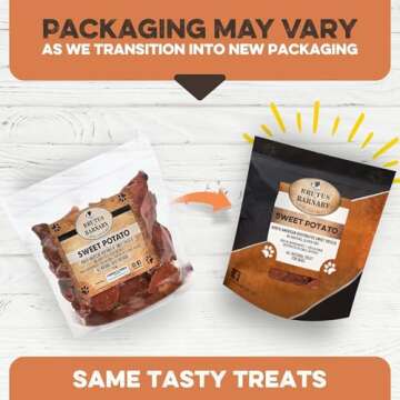 Sweet Potato Slices For Dogs - Single Ingredient Grain Free Dog Treats, Best High Anti-Oxidant Healt...