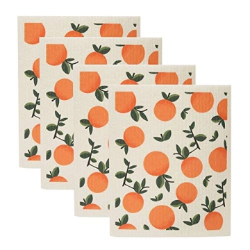 UMOYIT Swedish Dish Clothes Reusable Kitchen Dish Towels Absorben and Fast Dry Cleaning Cloths Set o...