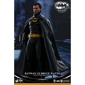 Batman Returns Collectible Figures - Batman and Bruce Wayne
