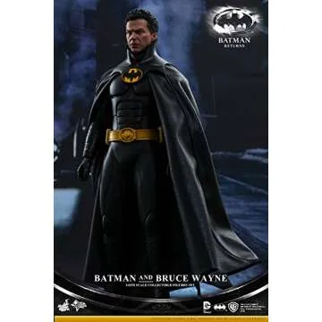 Batman Returns Collectible Figures - Batman and Bruce Wayne
