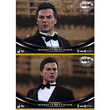 Batman Returns Collectible Figures - Batman and Bruce Wayne
