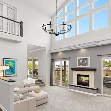 WBinDX 8-Light Black Chandelier for Modern Farmhouse Decor