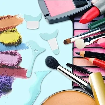 4Pcs Reusable Eyeliner Stencils - Perfect Makeup Tool