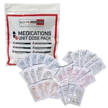 Compact Medication Pack for Travel and Emergencies