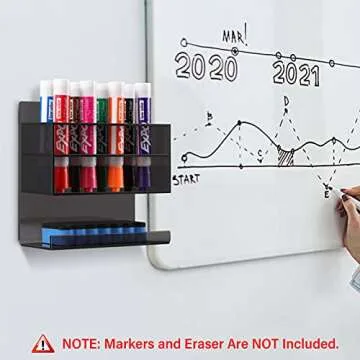CaseBot Eco-Friendly 2-Tier Dry Erase Marker Holder