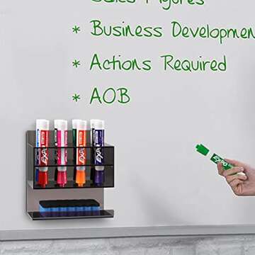 CaseBot Eco-Friendly 2-Tier Dry Erase Marker Holder