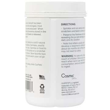 OurPet's Premium Catnip - High Potency Natural Catnip 2.25 oz