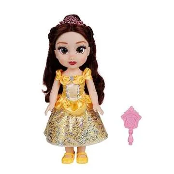 Disney Princess My Friend Belle Doll 14 inch Tall Includes Removable Outfit, Tiara, Shoes & Brush