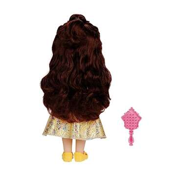 Disney Princess My Friend Belle Doll 14 inch Tall Includes Removable Outfit, Tiara, Shoes & Brush