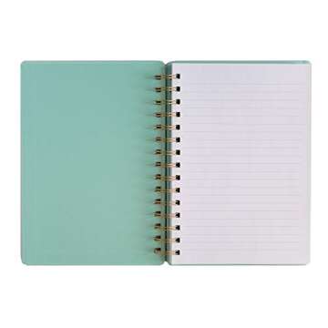 Sweet Water Decor Boss Lady Mint Spiral Notebook Motivational Notebooks Motivation Notebook Inspiration Boss Gift For Her Inspirational Hardcover Journal Lined Paper Gifts For Women Blank Diary Books