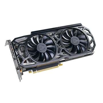 EVGA GeForce GTX 1080 Ti SC Black Edition Gaming, 11GB GDDR5X, iCX Cooler & LED, Optimized Airflow Design, Interlaced Pin Fin Graphics Card 11G-P4-6393-KR (Renewed)