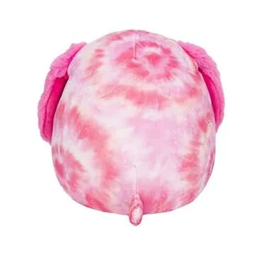Squishmallows Original 16-Inch Detina Pink Dog with Fuzzy Ears - Large Ultrasoft Official Jazwares Plush