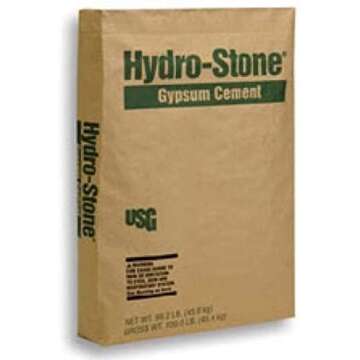 Hydro-Stone Plaster for Scenery, Dioramas, Dentistry and Mold Casting, Also Great for Model Railroad...