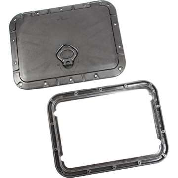 RECTANGULAR HATCH ASSY BLACK