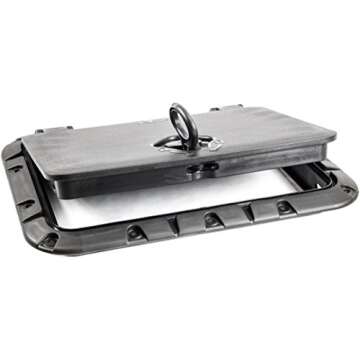 RECTANGULAR HATCH ASSY BLACK