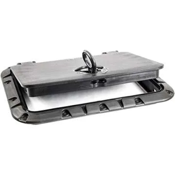 RECTANGULAR HATCH ASSY BLACK