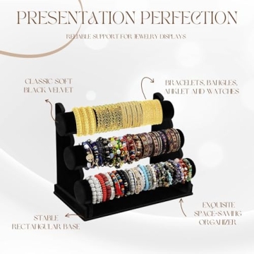 Elegant 3-Tier Jewelry Stand for Stylish Organization