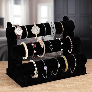 Elegant 3-Tier Jewelry Stand for Stylish Organization