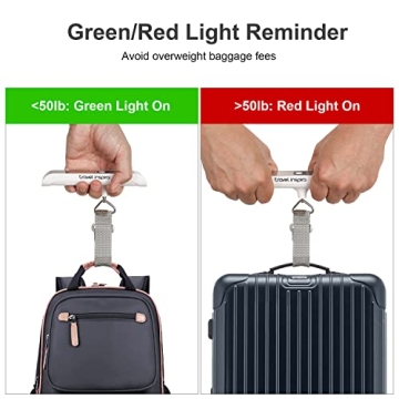 Travel Inspira Digital Luggage Scale with Overweight Alert