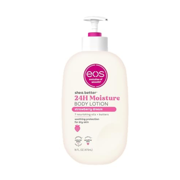 eos Strawberry Dream Body Lotion 24-Hour Moisture Vegan