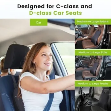 Lumbar Support Pillow for Comfortable Car Journeys
