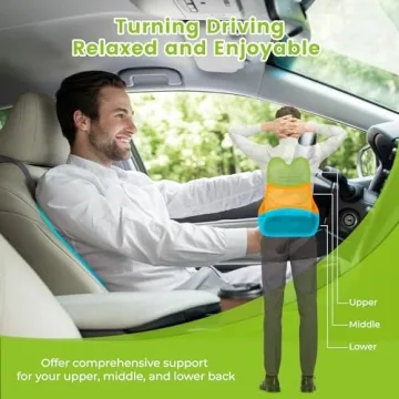 Lumbar Support Pillow for Comfortable Car Journeys