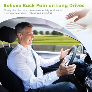 Lumbar Support Pillow for Comfortable Car Journeys